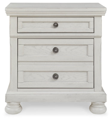 Robbinsdale Queen Panel Bed, Dresser, Mirror and Nightstand