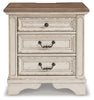 Realyn King Panel Bed, Dresser, Mirror and 2 Nightstands