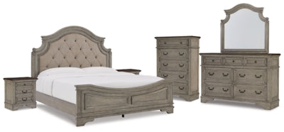 Paquete de dormitorio de 8 piezas