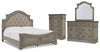 Paquete de dormitorio de 6 piezas