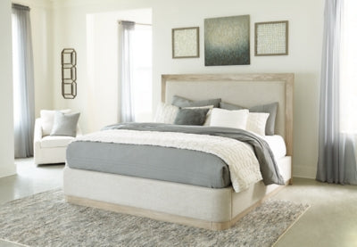 Cama tapizada Hennington California King
