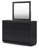 Londer Dresser and Mirror