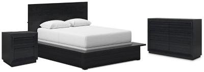 Paquete de dormitorio de 5 piezas