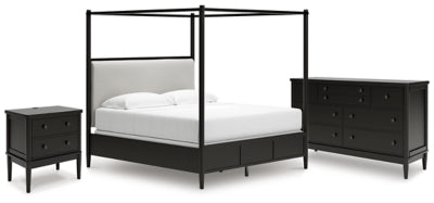 Paquete de dormitorio de 5 piezas