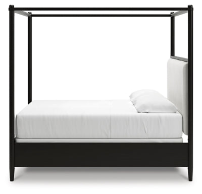 Portdown King Upholstered Canopy Bed