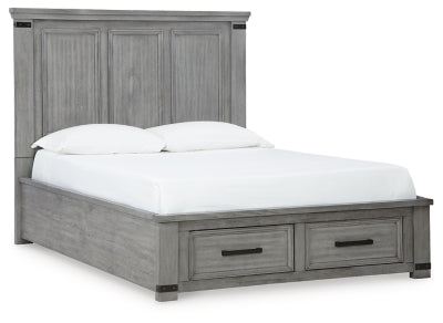 Cama Queen con almacenamiento Russelyn