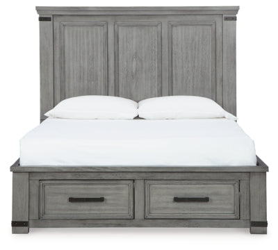 Cama Queen con almacenamiento Russelyn