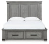 Cama Queen con almacenamiento Russelyn