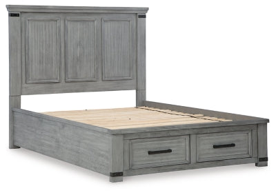 Cama Queen con almacenamiento Russelyn