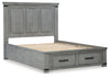 Cama Queen con almacenamiento Russelyn