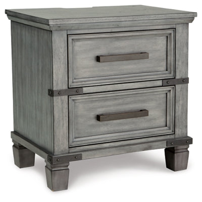 Russelyn California King Panel Bed, Dresser, Mirror, Chest and 2 Nightstands