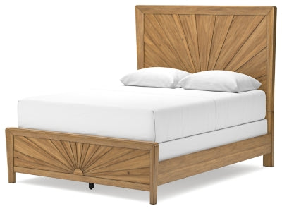 Cama Queen con paneles Takston