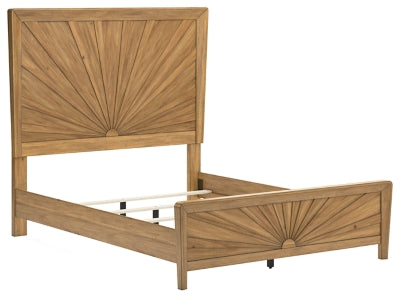 Cama Queen con paneles Takston