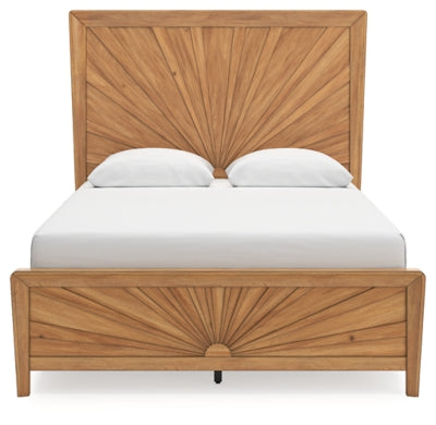Cama Queen con paneles Takston