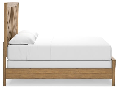 Cama King con paneles Takston