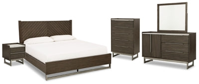 Paquete de dormitorio de 7 piezas