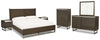 Paquete de dormitorio de 8 piezas