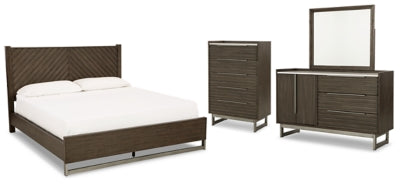 Paquete de dormitorio de 6 piezas
