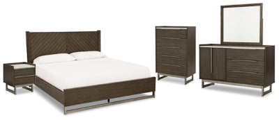Paquete de dormitorio de 7 piezas