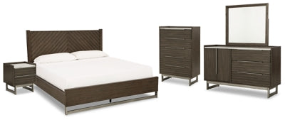 Paquete de dormitorio de 7 piezas