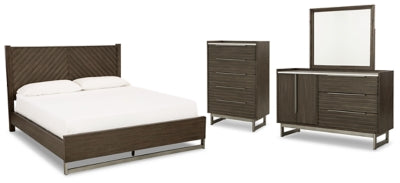Paquete de dormitorio de 6 piezas