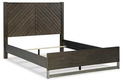 Cama Queen Arkenton con paneles