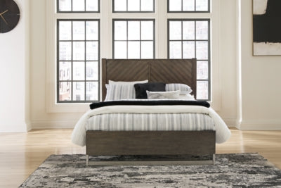 Cama Queen Arkenton con paneles