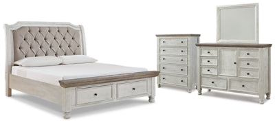 Paquete de dormitorio de 6 piezas