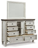 Havalance Dresser and Mirror