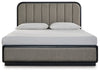 Cama tapizada Rowanbeck California King con paneles