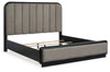 Cama tapizada Rowanbeck California King con paneles