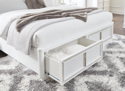 Chalanna California King Upholstered Storage Bed