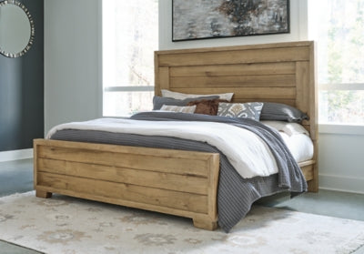 Cama con paneles Galliden King