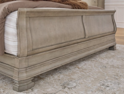 Cama tipo trineo Lexorne King