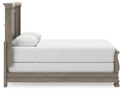 Cama tipo trineo Lexorne Queen