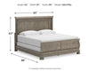 Cama tipo trineo Lexorne King