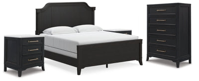 Paquete de dormitorio de 6 piezas