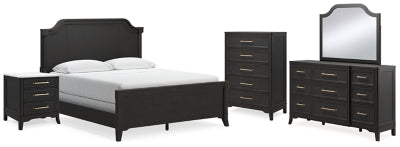 Paquete de dormitorio de 7 piezas