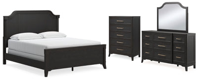 Paquete de dormitorio de 6 piezas
