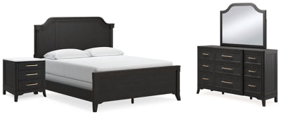 Paquete de dormitorio de 6 piezas