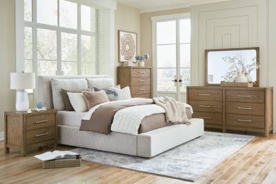 Cama tapizada Cabalynn King