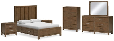 Paquete de dormitorio de 8 piezas