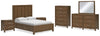 Paquete de dormitorio de 8 piezas