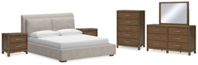 Paquete de dormitorio de 8 piezas
