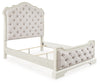 Cama tapizada Arlendyne Queen