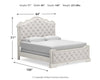 Cama tapizada Arlendyne California King