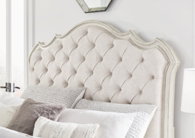 Cama tapizada Arlendyne King