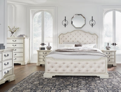 Cama tapizada Arlendyne King