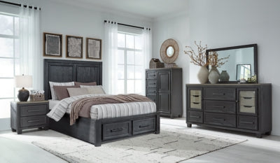 Paquete de dormitorio de 5 piezas