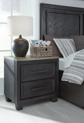 Cama King con almacenamiento, tocador, espejo, cómoda y mesita de noche Foyland Cal